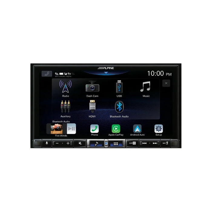Alpine Head Unit 7" Halo Wireless Carplay & Wired Android Auto - LX2001 - Homewares, Outdoor, Phone Accessories, Cases, Speakers, Headphones + More -