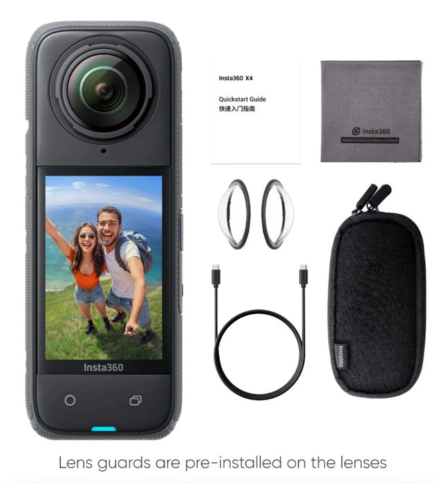 Insta360 X4 8k 360 Action Camera (Black) - LX2001 - Homewares, Outdoor, Phone Accessories, Cases, Speakers, Headphones + More -
