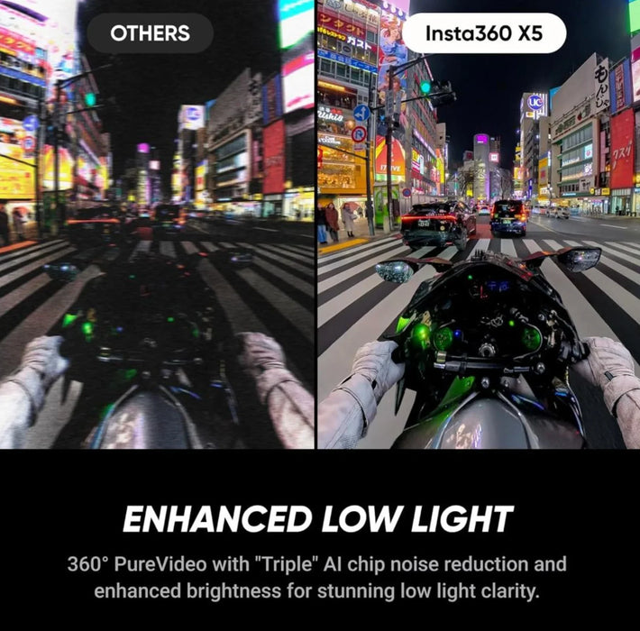 Insta360 X5 Action Camera Standard Bundle - LX2001 - Homewares, Outdoor, Phone Accessories, Cases, Speakers, Headphones + More -