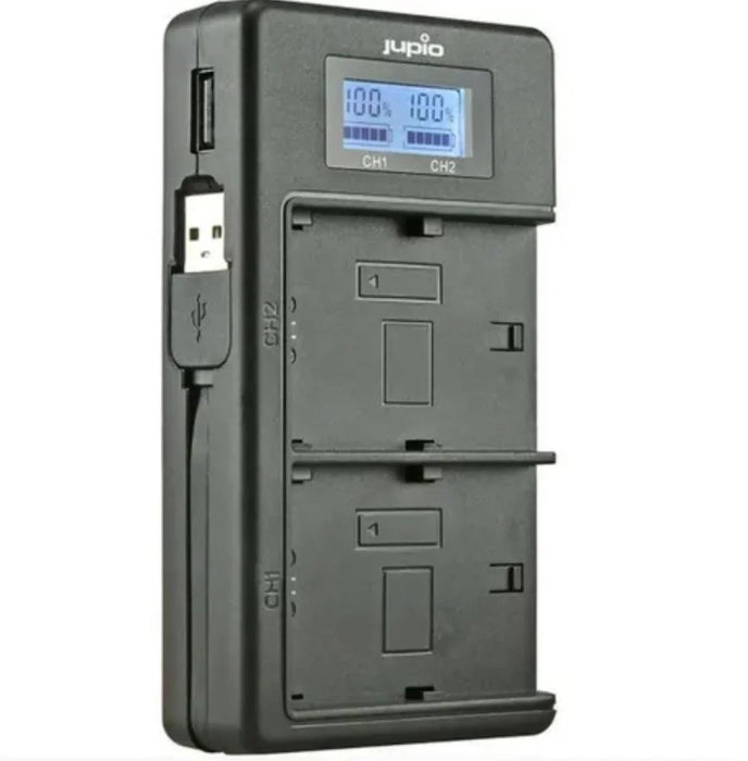 Jupio USB dedicated duo charger with lcd for CANON LP-E17 BATTERIES - LX2001 - Homewares, Outdoor, Phone Accessories, Cases, Speakers, Headphones + More -