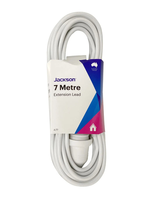 Jackson 7M Power Extension Cord Lead - LX2001 - Homewares, Outdoor, Phone Accessories, Cases, Speakers, Headphones + More -