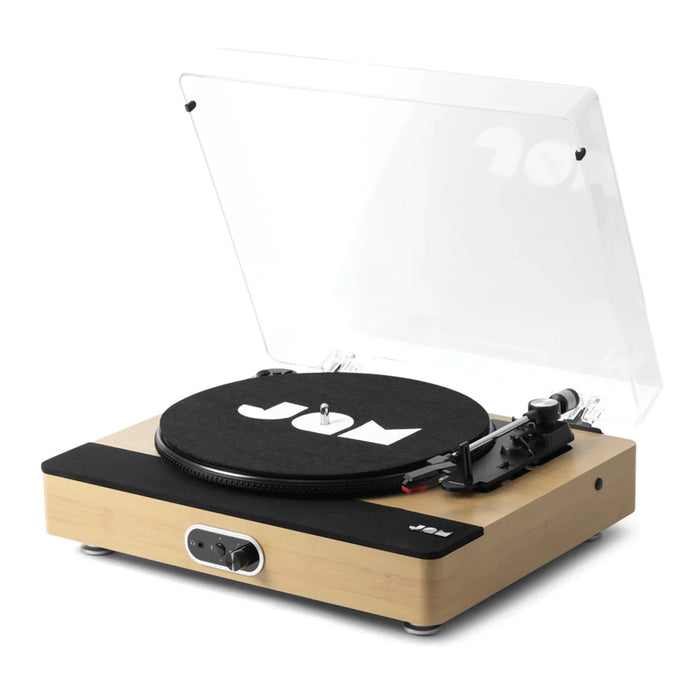 Jam Sound Stream+ Wooden Turntable w/ inbuilt Speakers - LX2001 - Homewares, Outdoor, Phone Accessories, Cases, Speakers, Headphones + More -