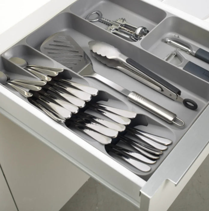 Joseph Joseph DrawerStore cutlery utensil and gadget organiser - Grey - LX2001 - Homewares, Outdoor, Phone Accessories, Cases, Speakers, Headphones + More -