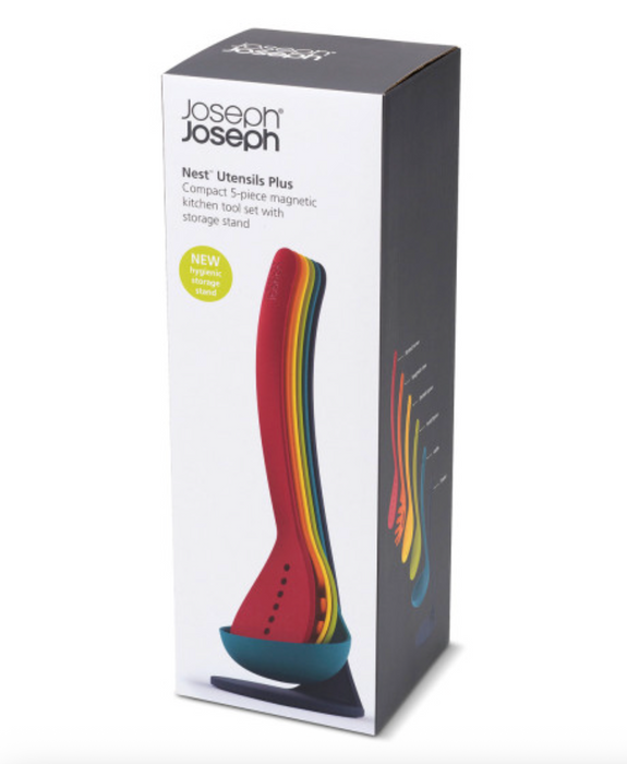 Joseph Joseph Nest Utensils Plus - Multi Colour Spatula Spoon Ladle