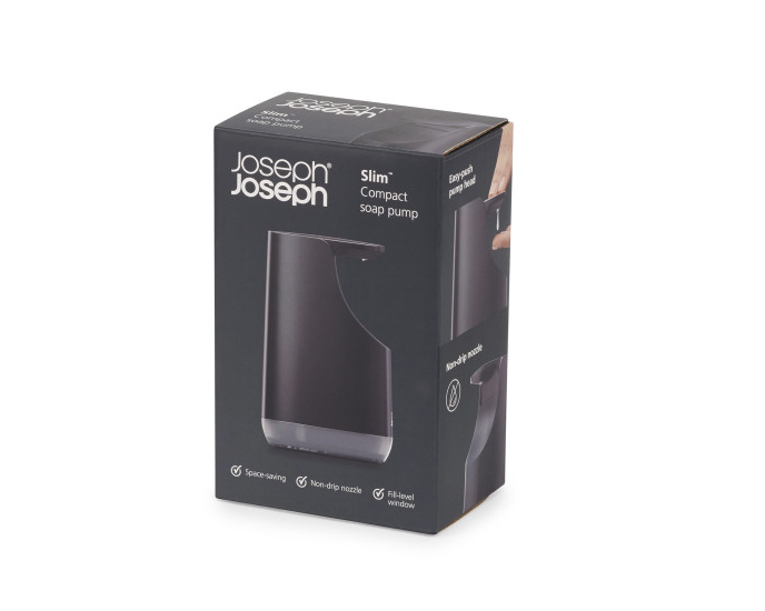 Joseph Joseph Slim Soap Pump - Black