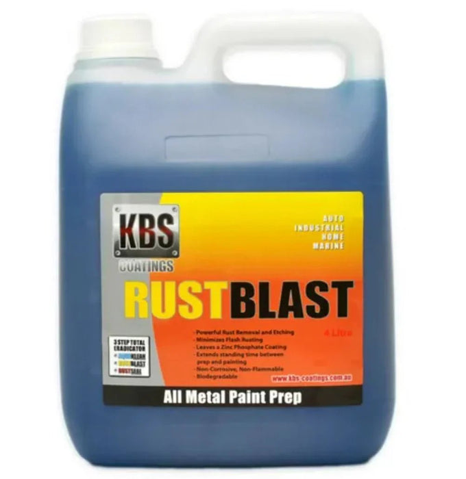 KBS Rustblast Water Based Rust Remover 4L 4 Litre 3500 - LX2001 - Homewares, Outdoor, Phone Accessories, Cases, Speakers, Headphones + More -