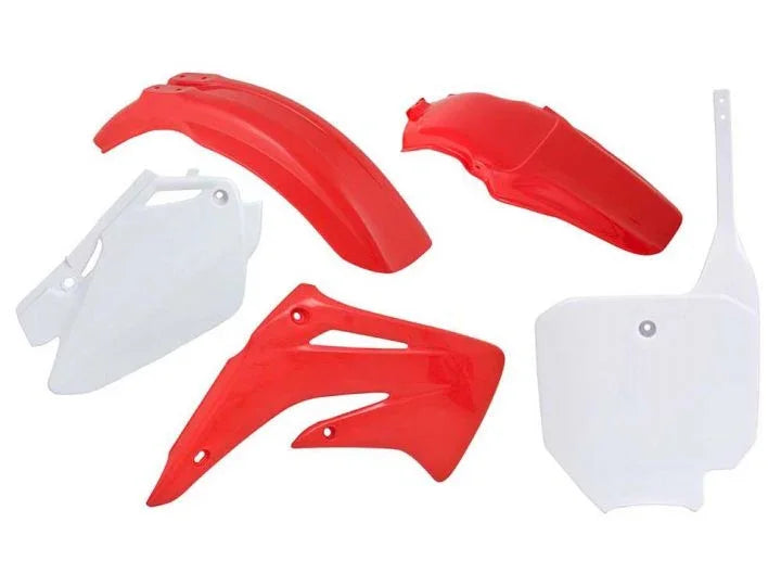 PLASTIC KIT RTECH FRONT &amp;REAR FENDERS SIDEPANELS &amp;RADIATOR SHROUDS &amp;FRONT NUMBERPLATE HONDA CR85R - LX2001 - Homewares, Outdoor, Phone Accessories, Cases, Speakers, Headphones + More -