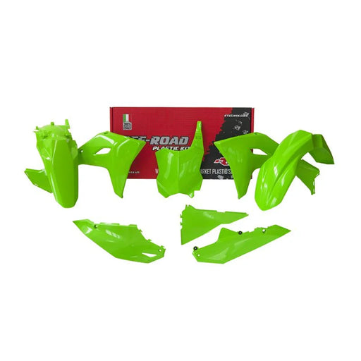 Plastics Kit Rtech 5 Piece Neon Green Kawasaki Kx450F Kx450X 2024 - LX2001 - Homewares, Outdoor, Phone Accessories, Cases, Speakers, Headphones + More -