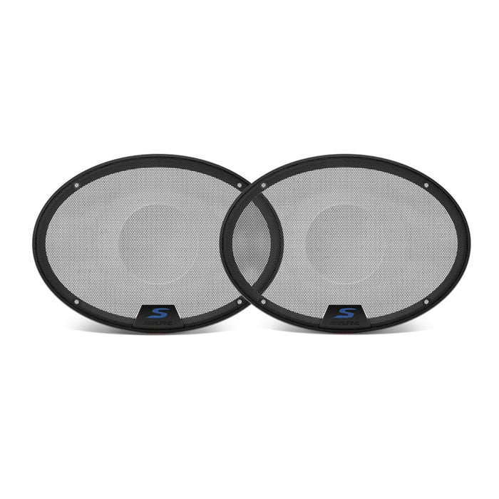 Alpine Speaker Grille 6 X 9" For  S-S69 , S-S69C