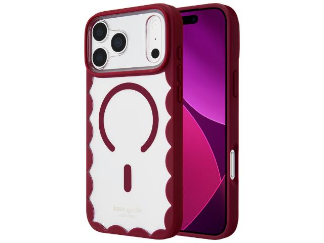 Kate Spade Apple iPhone 18 Pro Protective Case - Rhubarb Jam