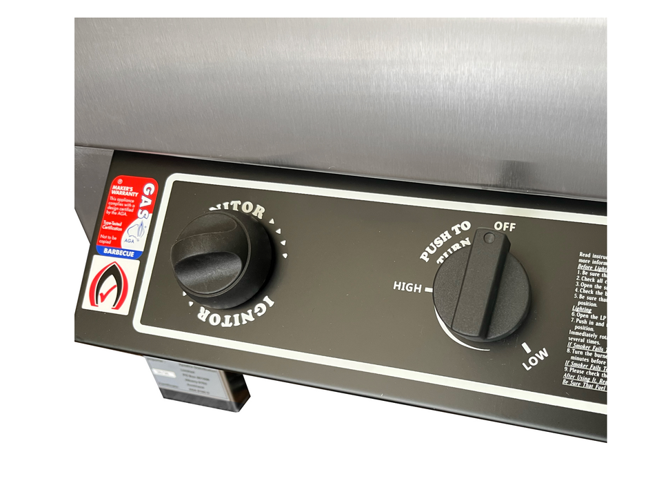 Kiwi Sizzler Gas Smoker - New & Improved 2027 Version