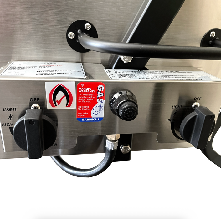 Kiwi Sizzler Gas Spit w/ Rotisserie