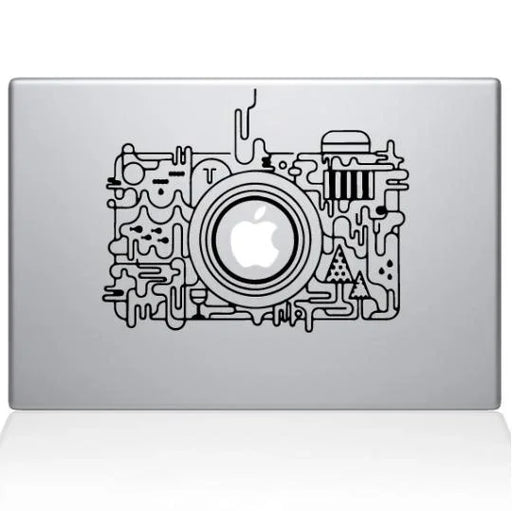Koosh Abstract Camera Macbook Decal - LX2001 - Homewares, Outdoor, Phone Accessories, Cases, Speakers, Headphones + More -