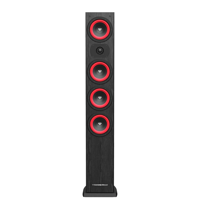 Cerwin Vega La Series Home Audio 4" 3-Way Tower Speaker Black - LX2001 - Homewares, Outdoor, Phone Accessories, Cases, Speakers, Headphones + More -