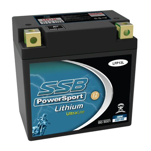 Motorcycle And Powersports Battery Lithium Ion Phosphate 12.8V 6Ah By Ssb High P - LX2001 - Homewares, Outdoor, Phone Accessories, Cases, Speakers, Headphones + More -