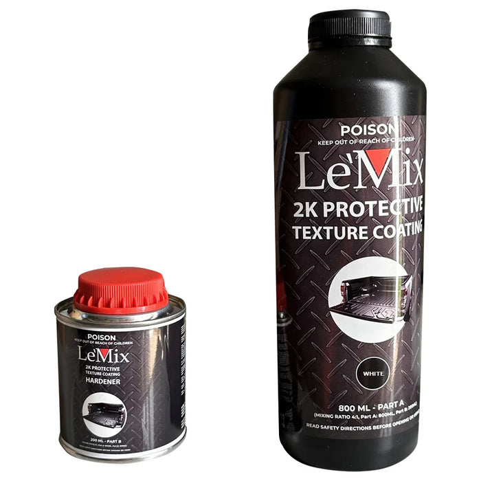 Le Mix 2K Texture Coating Kit Black 1L - LX2001 - Homewares, Outdoor, Phone Accessories, Cases, Speakers, Headphones + More -