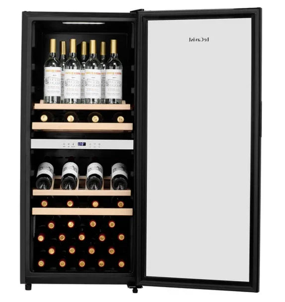 LeCavist 105 Bottle Dual Zone Wine Cabinet - Black - LX2001 - Homewares, Outdoor, Phone Accessories, Cases, Speakers, Headphones + More -