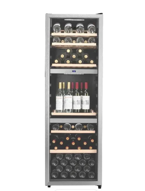 LeCavist 140 Bottle Triple Zone Freestanding Wine Cabinet - Stainless Steel - LX2001 - Homewares, Outdoor, Phone Accessories, Cases, Speakers, Headphones + More -