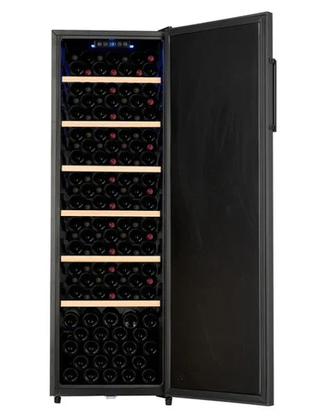 LeCavist 168 Bottle Black Single Zone Cellar Wine Fridge - LX2001 - Homewares, Outdoor, Phone Accessories, Cases, Speakers, Headphones + More -