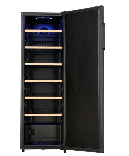 LeCavist 168 Bottle Black Single Zone Cellar Wine Fridge - LX2001 - Homewares, Outdoor, Phone Accessories, Cases, Speakers, Headphones + More -