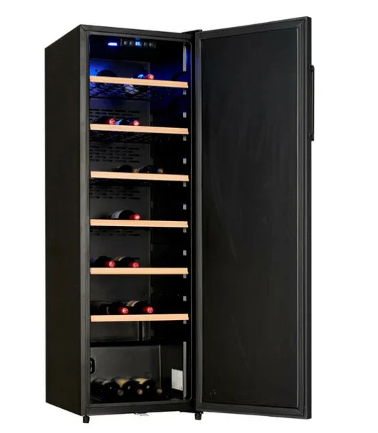 LeCavist 168 Bottle Black Single Zone Cellar Wine Fridge - LX2001 - Homewares, Outdoor, Phone Accessories, Cases, Speakers, Headphones + More -