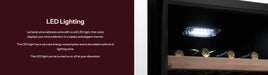 LeCavist 188 Bottle Dual Zone Side by Side Black Wine Fridge Cabinet - LX2001 - Homewares, Outdoor, Phone Accessories, Cases, Speakers, Headphones + More -