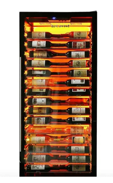 LeCavist 195 Bottle Professional Black Wine Cabinet Fridge - LX2001 - Homewares, Outdoor, Phone Accessories, Cases, Speakers, Headphones + More -