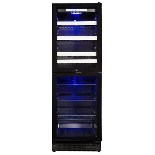 LeCavist 220 Bottle Beverage Center Black Dual Zone Wine Fridge Cabinet - LX2001 - Homewares, Outdoor, Phone Accessories, Cases, Speakers, Headphones + More -