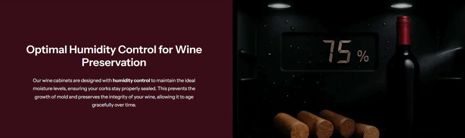 LeCavist 226 Bottle Black Dual Zone Wine Fridge Cabinet - LX2001 - Homewares, Outdoor, Phone Accessories, Cases, Speakers, Headphones + More -