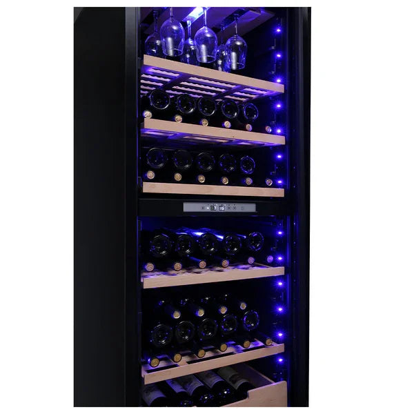 LeCavist 226 Bottle Black Dual Zone Wine Fridge Cabinet - LX2001 - Homewares, Outdoor, Phone Accessories, Cases, Speakers, Headphones + More -