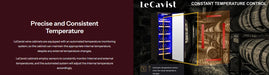 LeCavist 226 Bottle Black Dual Zone Wine Fridge Cabinet - LX2001 - Homewares, Outdoor, Phone Accessories, Cases, Speakers, Headphones + More -