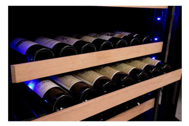 LeCavist 303 Bottle Dual Zone Wine Cabinet Fridge - Black - LX2001 - Homewares, Outdoor, Phone Accessories, Cases, Speakers, Headphones + More -