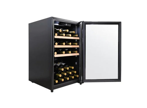 LeCavist 63 Bottle Single Zone Wine Cabinet Fridge - Black - LX2001 - Homewares, Outdoor, Phone Accessories, Cases, Speakers, Headphones + More -