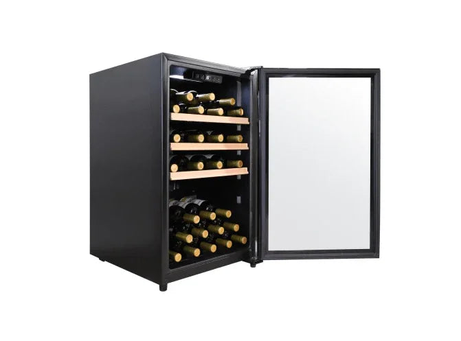 LeCavist 63 Bottle Single Zone Wine Cabinet Fridge - Black - LX2001 - Homewares, Outdoor, Phone Accessories, Cases, Speakers, Headphones + More -