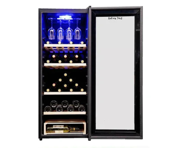LeCavist 97 Bottle Black Wine Fridge Cabinet - LX2001 - Homewares, Outdoor, Phone Accessories, Cases, Speakers, Headphones + More -