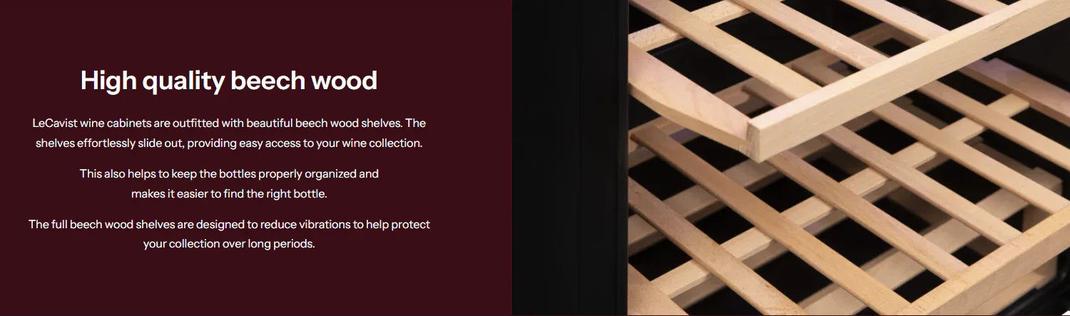 LeCavist 97 Bottle Black Wine Fridge Cabinet - LX2001 - Homewares, Outdoor, Phone Accessories, Cases, Speakers, Headphones + More -