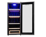 LeCavist 97 Bottle Black Wine Fridge Cabinet - LX2001 - Homewares, Outdoor, Phone Accessories, Cases, Speakers, Headphones + More -