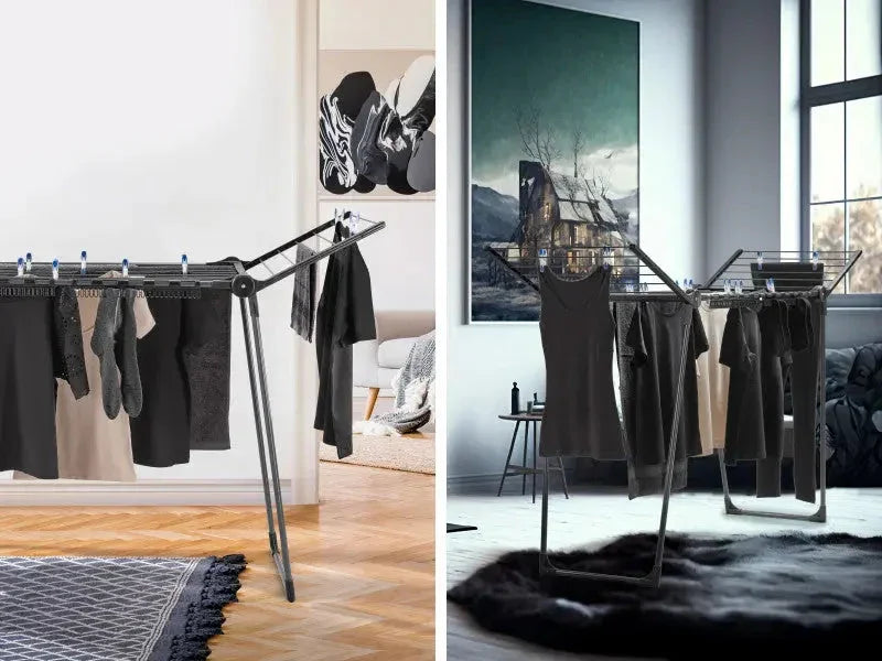 Leifheit Standing Clothes dryer Pegasus 150 Solid Slim Black - LX2001 - Homewares, Outdoor, Phone Accessories, Cases, Speakers, Headphones + More -
