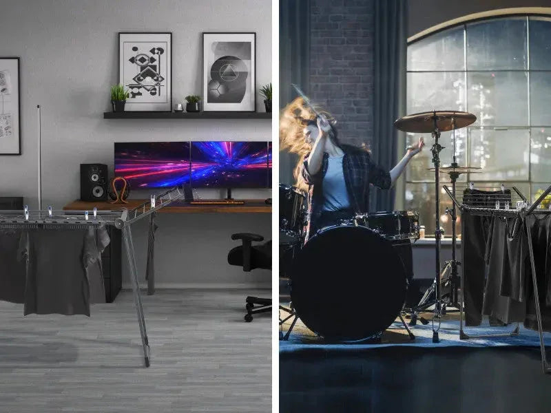 Leifheit Standing Clothes dryer Pegasus 150 Solid Slim Black - LX2001 - Homewares, Outdoor, Phone Accessories, Cases, Speakers, Headphones + More -