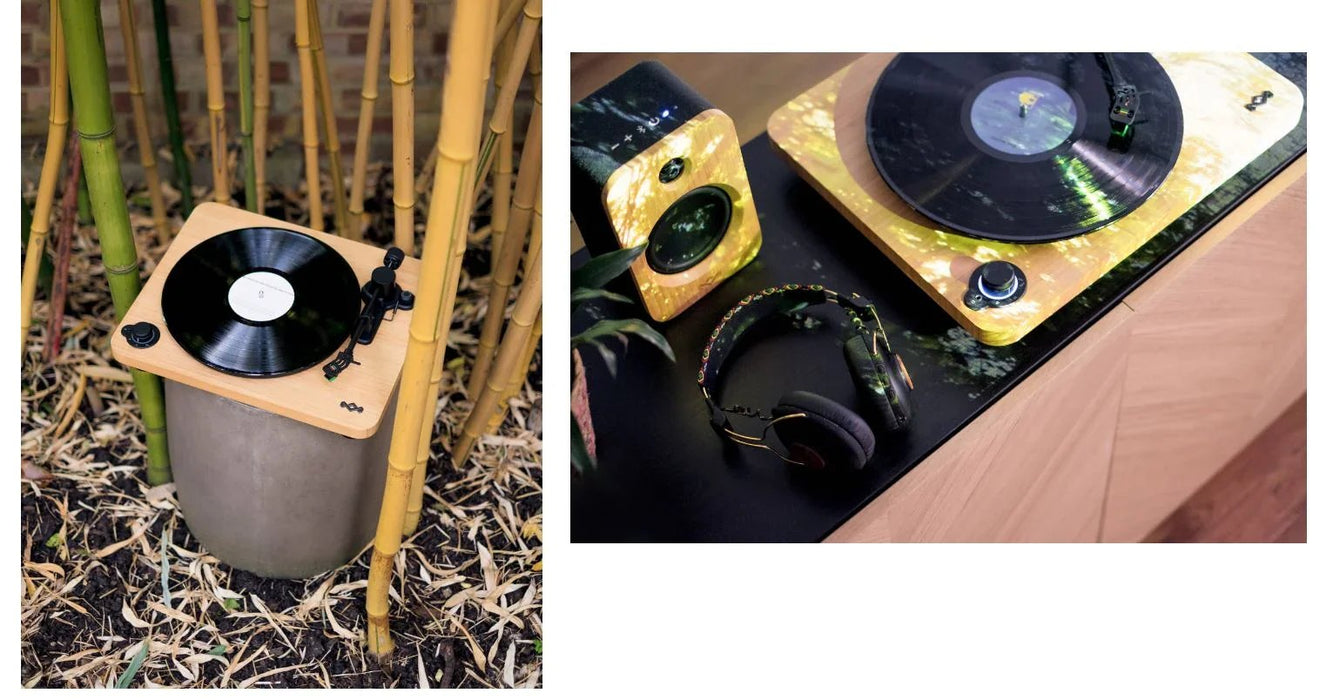 MARLEY Stir It Up Lux EM-JT010-SB Premium Wireless Turntable - LX2001 - Homewares, Outdoor, Phone Accessories, Cases, Speakers, Headphones + More -