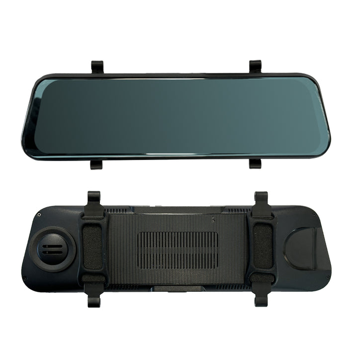Mongoose 9.6" Clip On Mirror - Ahd - Mirror Monitor And Camera Kit