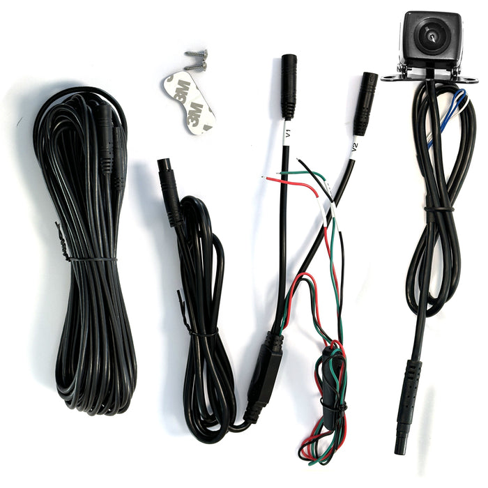 Mongoose 9.6" Clip On Mirror - Ahd - Mirror Monitor And Camera Kit