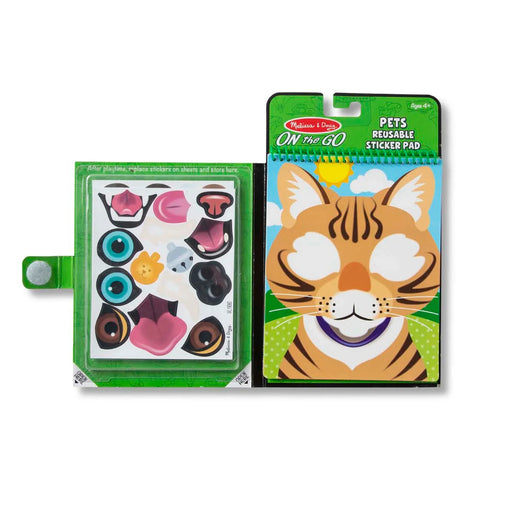 Make-a-Face Pets Reusable Sticker Pad - LX2001 - Homewares, Outdoor, Phone Accessories, Cases, Speakers, Headphones + More -