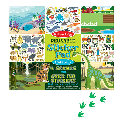 Reusable Sticker Pad - Habitats - LX2001 - Homewares, Outdoor, Phone Accessories, Cases, Speakers, Headphones + More -