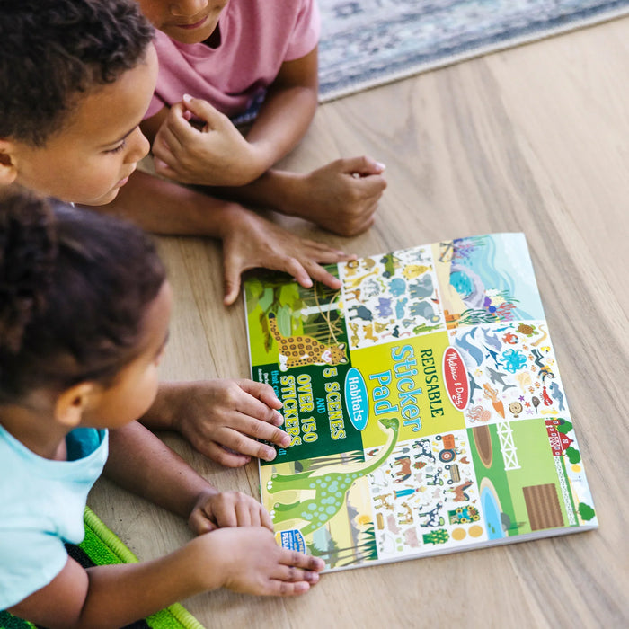 Reusable Sticker Pad - Habitats - LX2001 - Homewares, Outdoor, Phone Accessories, Cases, Speakers, Headphones + More -