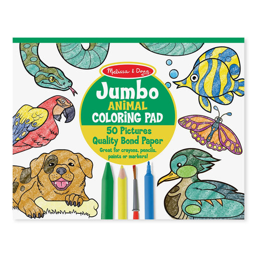 Jumbo Coloring Pad - Animal - LX2001 - Homewares, Outdoor, Phone Accessories, Cases, Speakers, Headphones + More -