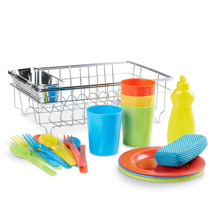 Let's Play House! Wash & Dry Dish Set - LX2001 - Homewares, Outdoor, Phone Accessories, Cases, Speakers, Headphones + More -