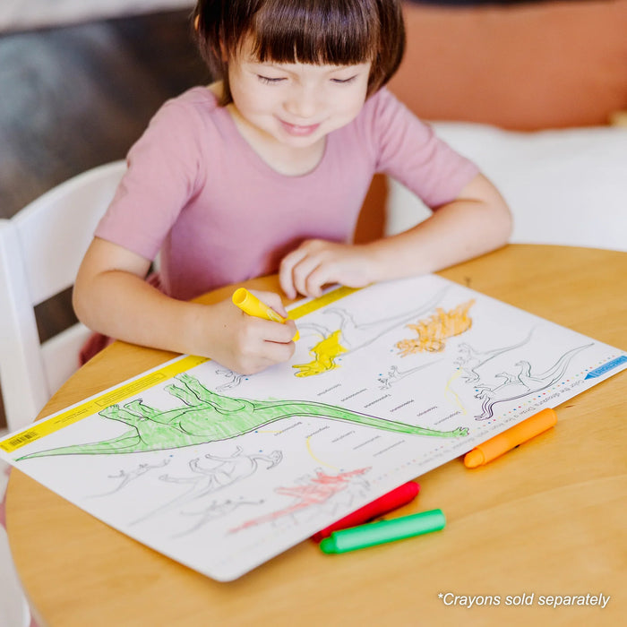 Dinosaurs Color-A-Mat (Bundle of 6) - LX2001 - Homewares, Outdoor, Phone Accessories, Cases, Speakers, Headphones + More -