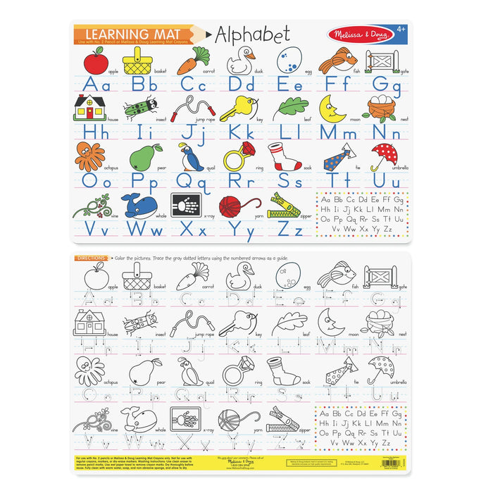 Alphabet Write-A-Mat (Bundle of 6) - LX2001 - Homewares, Outdoor, Phone Accessories, Cases, Speakers, Headphones + More -