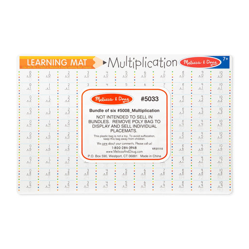 Multiplication Problems Write-A-Mat (Bundle of 6) - LX2001 - Homewares, Outdoor, Phone Accessories, Cases, Speakers, Headphones + More -